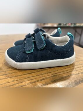 Ten Little Navy Toddler Shoes 6